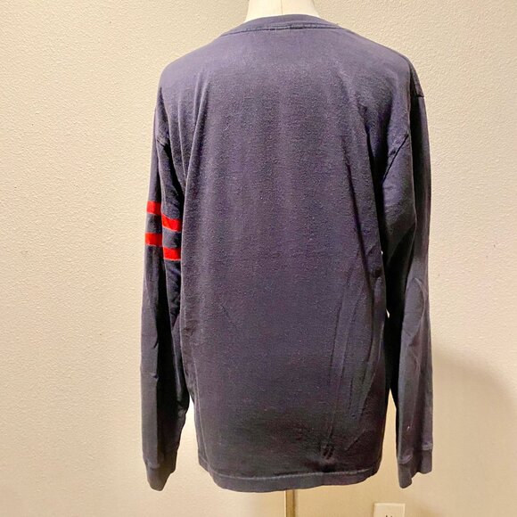 Men’s Tommy Hilfiger Sport Long‎ Sleeve T-Shirt – Navy Blue, Size Medium - Picture 2 of 4